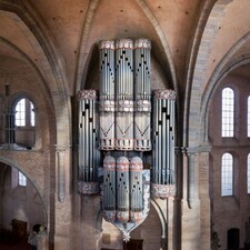 Orgelf�hrung im Trierer Dom