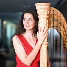 Silke Aichhorn, Harfe / Photo: © Gesundheit und Tourismus für Bad Kreuznach GmbH Silke Aichhorn, Harfe