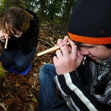 Walddetektive unterwegs