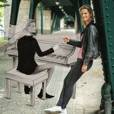 Lucy van Kuhl & Es-Chord-Band / Photo: © Alexej Hermann/Aurélie Maestre Lucy van Kuhl & Es-Chord-Band